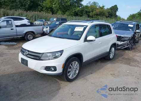 2014 Volkswagen Tiguan Sel из США, поврежденный, VIN WVGBV3AXXEW509665
